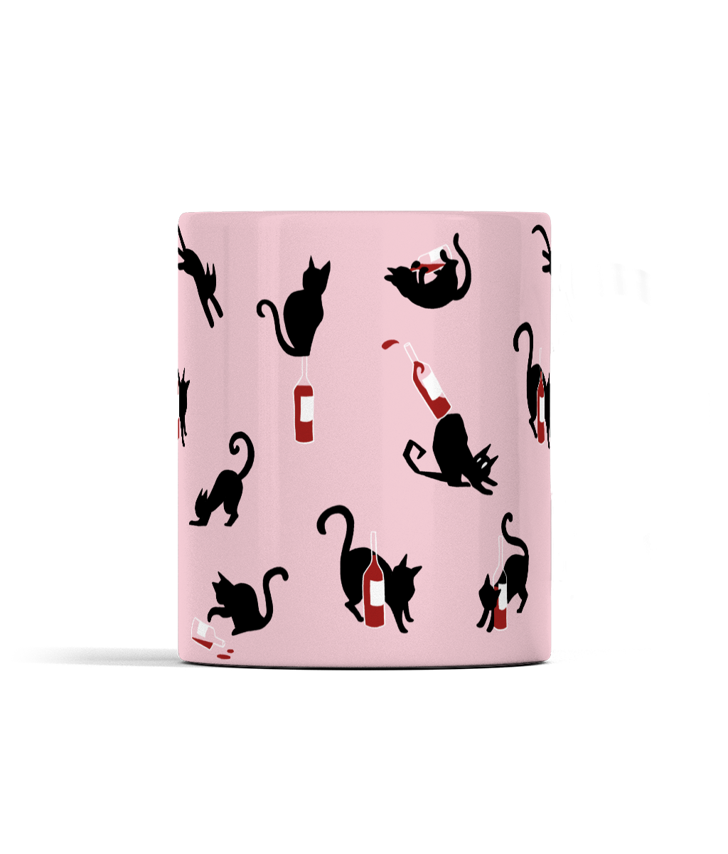 The Mug of Cats and Wine