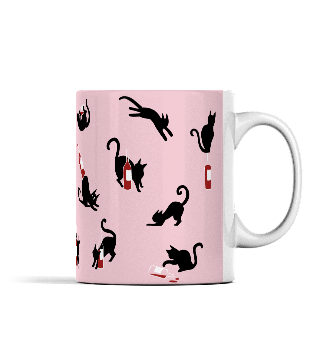 The Mug of Cats and Wine